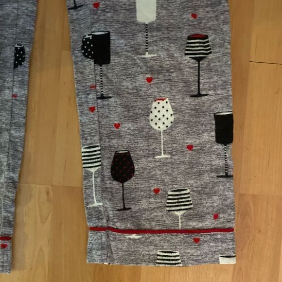 P J Salvage Wine Pajama Pants Size Small NWT - Picture 4 of 5